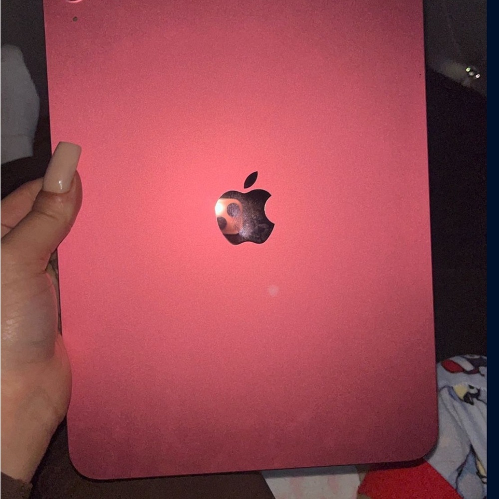 Apple Tablet in Vibrant Pink